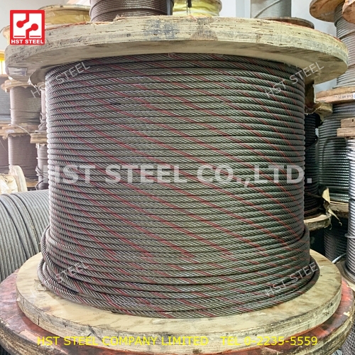 ลวดสลิง Ungalvanized Brand POWER ROPE™ แบบทนสนิม อย่างดี ใช้งานกลางแจ้งได้นาน